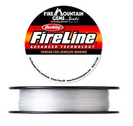 FireLine®, 10lb, crystal/hvid, 0,2mm, 2 meter